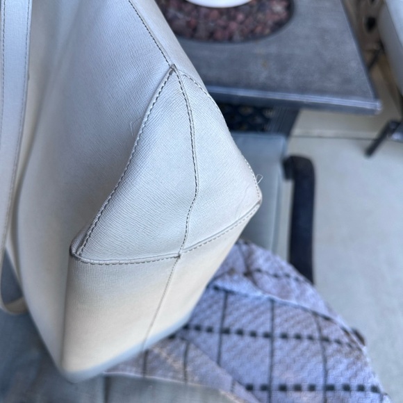 Furla Cream Tote Bag - Picture 5 of 16